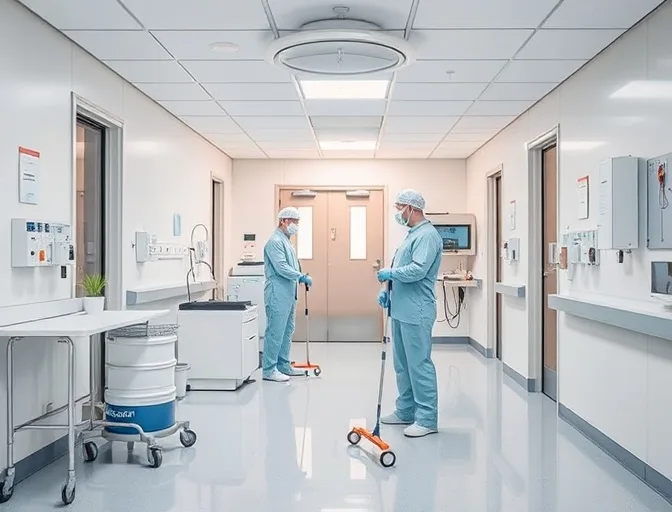 D&eacute;sinfection m&eacute;dicale h&ocirc;pitaux