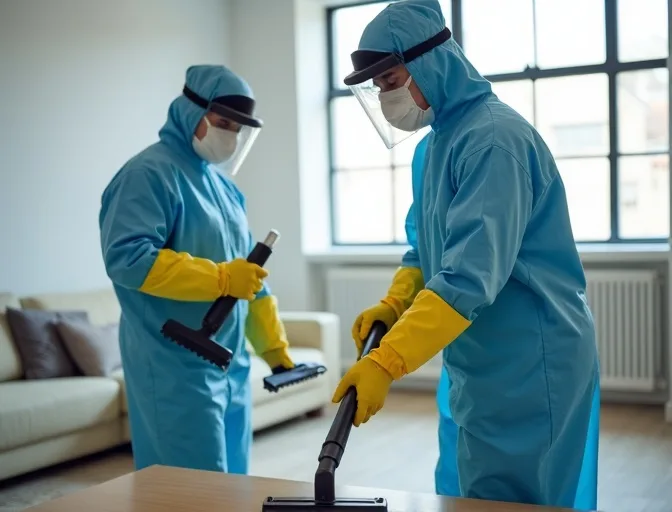 Pr&eacute;paration &eacute;quipement d&eacute;sinfection