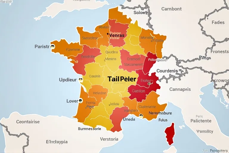 Carte zones intervention nettoyage copropri&eacute;t&eacute; Paris &Icirc;le-de-France