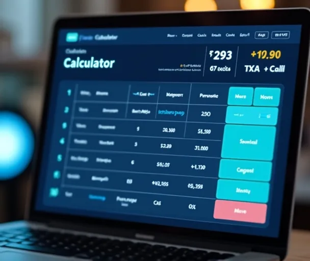 Calculateur de prix interactif