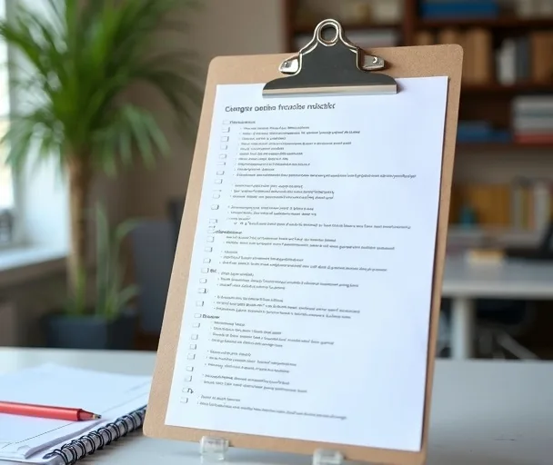 Checklist nettoyage fin de bail